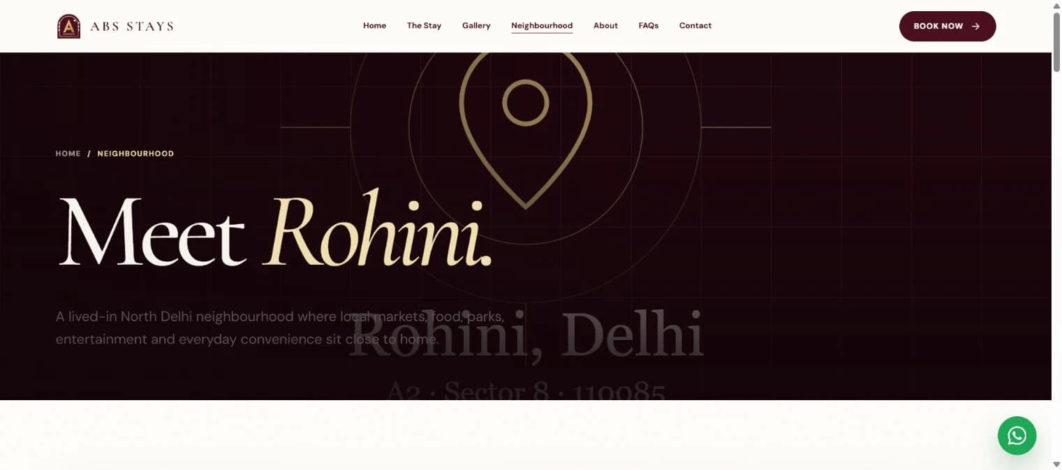 Rohini — the neighbourhood introduction