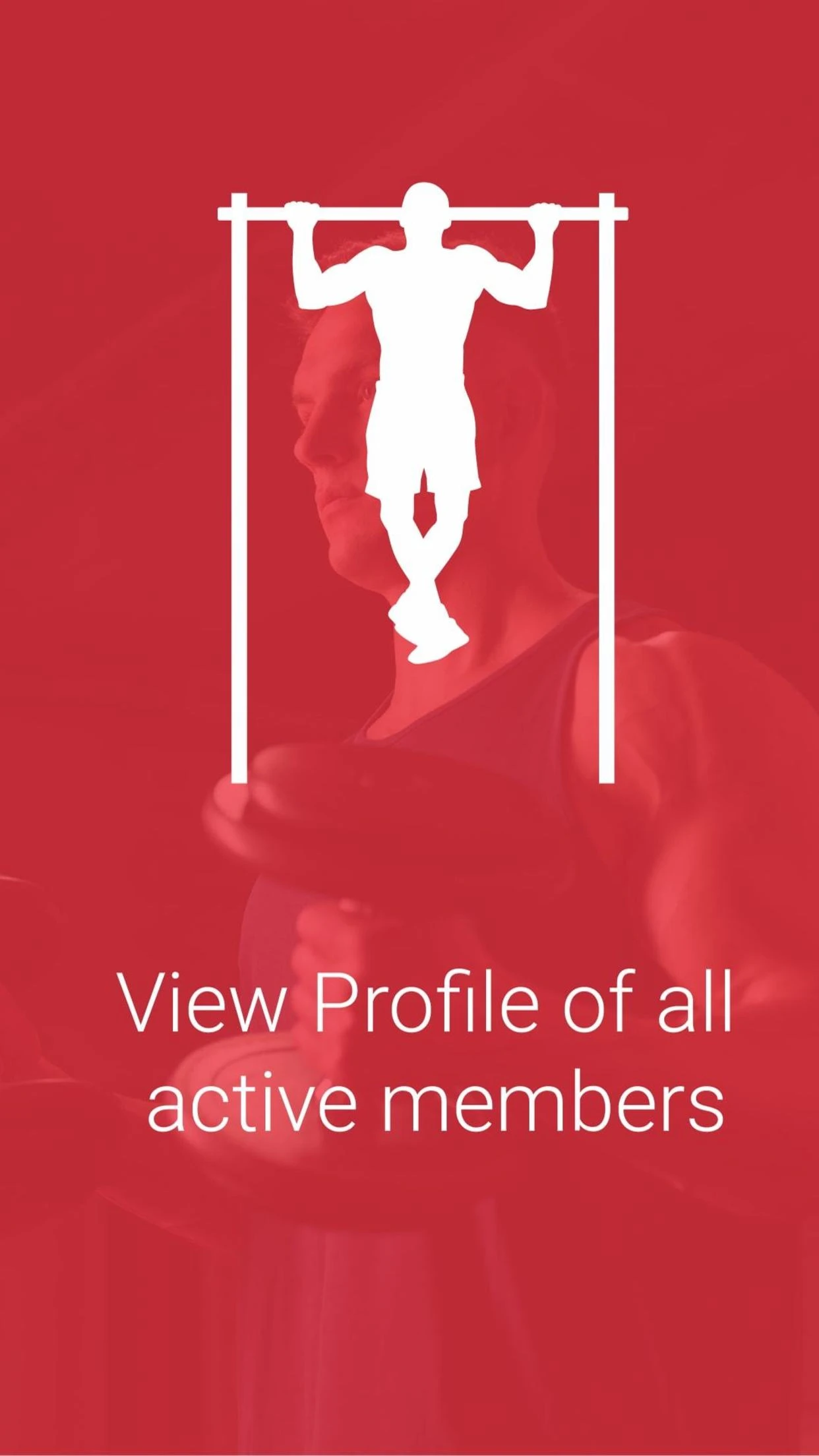 Manager member profiles — original onboarding screen