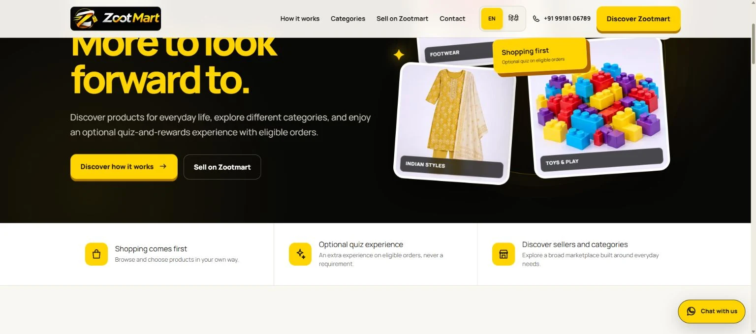 The public shopping and rewards introduction